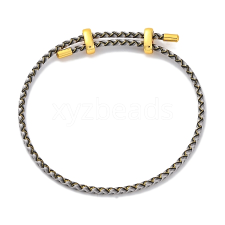 Adjustable Polyester Cord Braided Bracelets BJEW-Z085-01G-14-1