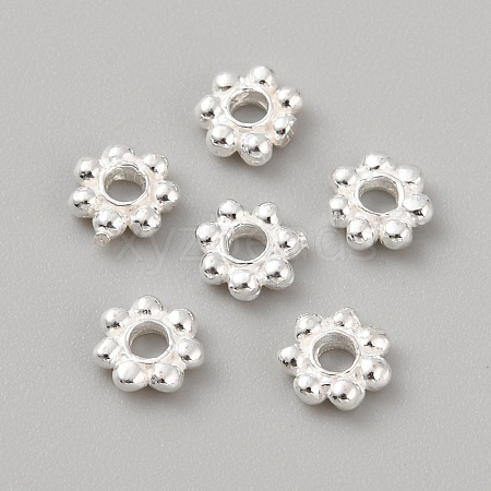 925 Sterling Silver Spacer Beads STER-WH0016-13B-1