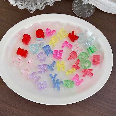 Transparent Acrylic Beads OACR-N163-44-1