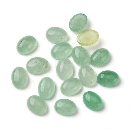 Natural Green Aventurine Cabochons G-A094-01B-10-1