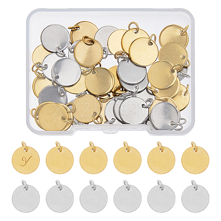 304 Stainless Steel Charms STAS-FH0002-30B-1