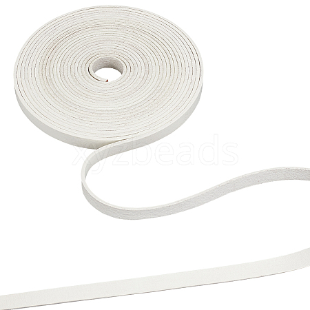 Flat Imitation Leather Cords LC-WH0008-06B-1