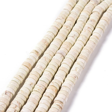 Natural Howlite Beads Strands G-C240-02-1