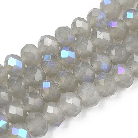 Electroplate Glass Beads Strands EGLA-A044-J4mm-L10-1