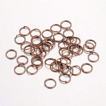 Iron Open Jump Rings LS-IFIN-A018-5mm-R-NF-1