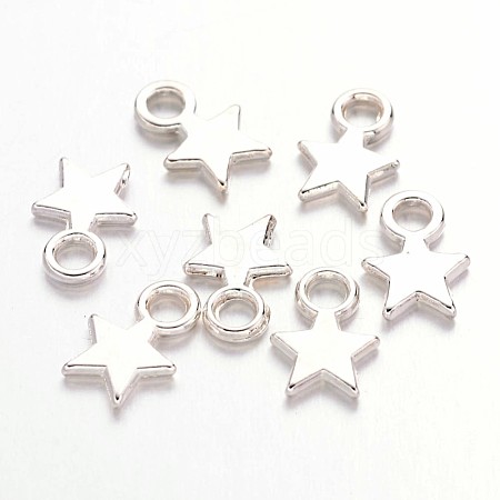 (Defective Closeout Sale: Blister) Tibetan Style Alloy Stamping Blank Tag Charms Pendants TIBEP-XCP0001-04S-1