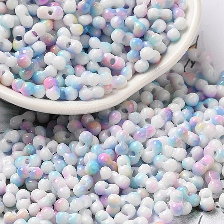 Baking Paint Glass Seed Beads SEED-F005-01A-14-1