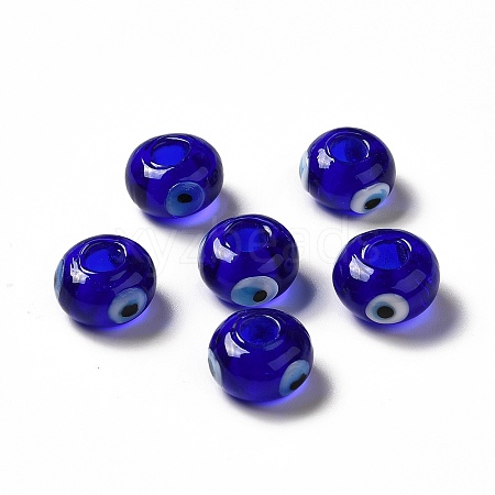 Handmade Evil Eye Lampwork Beads LAMP-A153-08-05-1