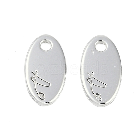 Rock Plating Alloy Pendants PALLOY-D029-14S-RS-1