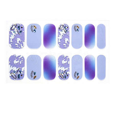 Full Cover Nombre Nail Stickers MRMJ-S060-ZX3347-1