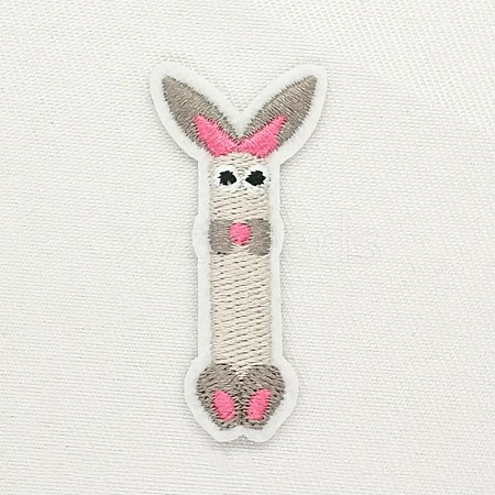 Computerized Embroidery Cloth Iron on/Sew on Patches DIY-K012-01-I-1