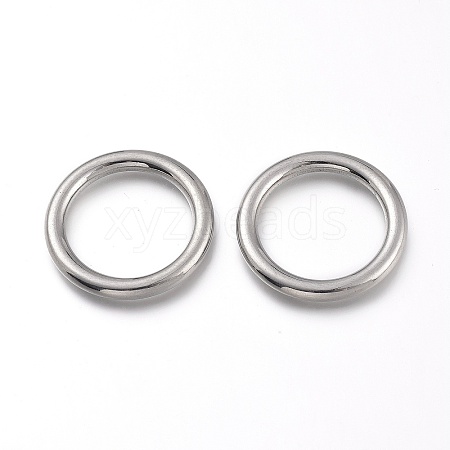 Non-Tarnish 304 Stainless Steel Linking Rings X-STAS-H120-10P-B-1