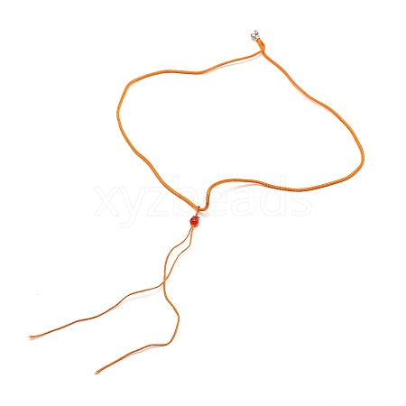 Nylon Pendant Cord Loops NWIR-WH0012-02D-1