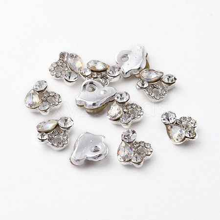 Alloy Cabochons MRMJ-N003-08-005-1