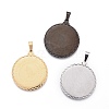 304 Stainless Steel Pendants STAS-O120-04-1