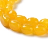 Natural White Jade Beads Strands G-E614-B01-10-3