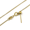 Ion Plating(IP) 304 Stainless Steel Curb Chain Necklaces LS-NJEW-H042-05G-2