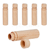 SUPERFINDINGS 5Pcs Wooden Sewing Needle Holder Storage Case AJEW-FH0004-83-1