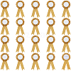 Award Ribbon Shape Iron Badge Pins LS-JEWB-WH20002-04B-1