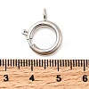 Brass Spring Ring Clasps KK-D407-20P-E-3