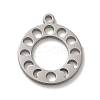 Non-Tarnish 304 Stainless Steel Charms LS-STAS-O005-10P-1