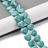 Synthetic Turquoise Beads Strands G-I372-A07-01-2