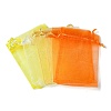 40Pcs 4 Colors Organza Bags Jewellery Storage Pouches Wedding Favour Party Mesh Drawstring Gift OP-FS0001-03A-3