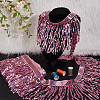 PET Tassel Trim DIY-WH0504-322D-5