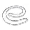 Non-Tarnish 304 Stainless Steel Box Chain Necklaces NJEW-G271-12P-1