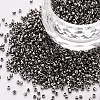 Plated Glass Cylinder Beads SEED-S047-E-008-1