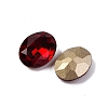 Glass Rhinestone Cabochons RGLA-A026-06A-208-2