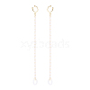 Creative Round Plastic Pear Beads Earring Strap EJEW-JE04693-2