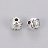 Tibetan Style Alloy Beads for Valentine's Day TIBEB-Q041-AS-FF-2