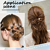 4 Bags 4 Colors Snap Hair Clips PHAR-CY0001-03-5