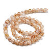 Heated Natural Citrine Beads Strands X-G-NH0010-04-3