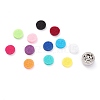 304 Stainless Steel Magnetic Diffuser Locket Aromatherapy Essential Oil Buckle AJEW-M027-04P-1