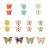 Craftdady 44Pcs 11 Colors Alloy Pendants RESI-CD0001-03-11