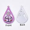 Acrylic Pendants X-OACR-S035-16F-1