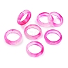 Dyed & Heated Natural Agate Finger Rings for Women RJEW-Z075-02S-1