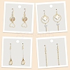 DIY Dangle Earring Jewelry Finding Kits DIY-YW0008-54-6