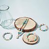 Flat Round Handmade Polymer Clay Bead Spacers LS-CLAY-R067-3.0mm-04-5