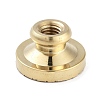 Rhombus Brass Stamp Head AJEW-M036-04G-3