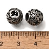 304 Stainless Steel European Beads STAS-D191-05O-AS-2