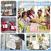 70Pcs Transparent PVC Packing Tote Bags AJEW-WA0001-50-6