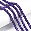 Handmade Polymer Clay Beads Strands CLAY-R089-6mm-161-5