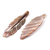 Natural Freshwater Shell Pendants SHEL-N026-139-2