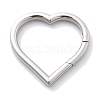 304 Stainless Steel Spring Ring Clasps STAS-R130-60P-1