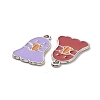 Halloween Theme Alloy Enamel Pendants ENAM-A139-09P-3