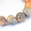 Natural Crazy Lace Agate Round Bead Strands G-E334-6mm-20-2