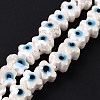 Handmade Porcelain Ceramic Beads Strands LAMP-B021-05D-5